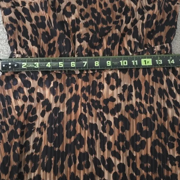 NWOT Milly Elma Burnout Leopard Mini Dress Size 4 - Picture 11 of 11